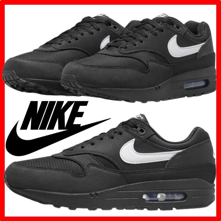 ★韓国の人気★【NIKE】★NIKE AIR MAX 1 BLACK★24-30cm★