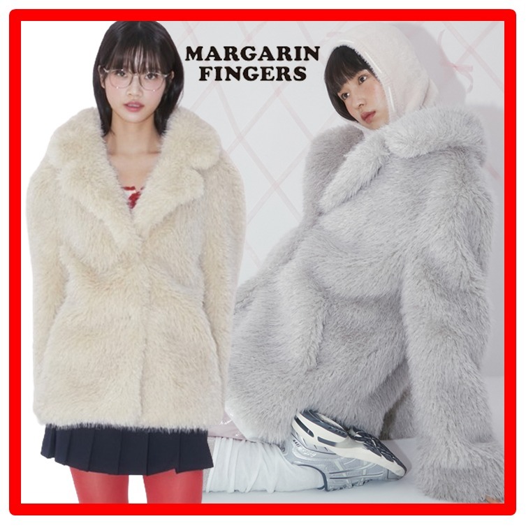 ☆韓国の人気☆【Margarin Fingers】☆GRACE FUR JACKE.T☆