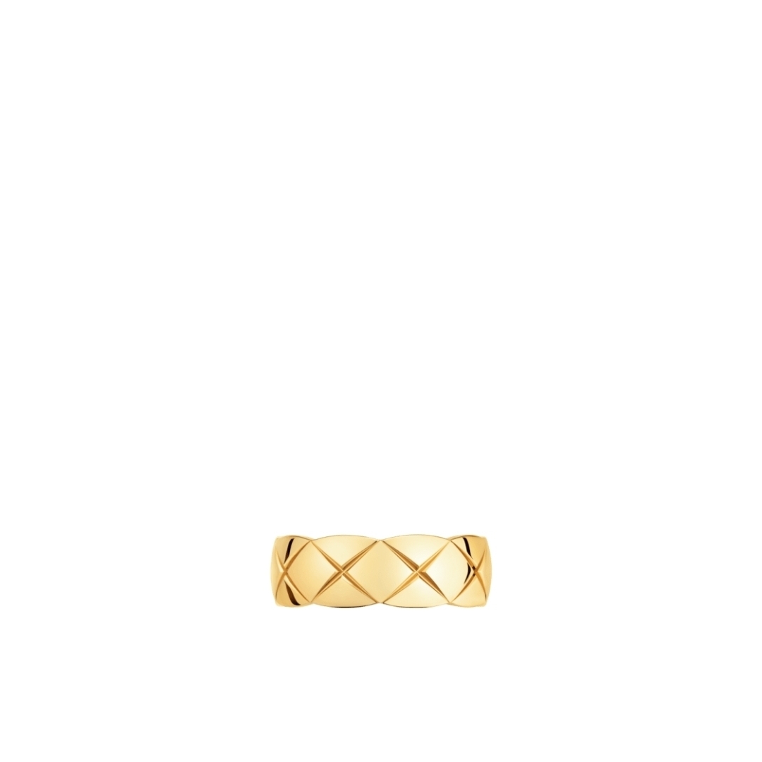 名作☆】CHANEL ココクラッシュ ゴールド ミディアム リング