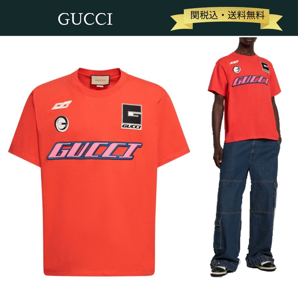 【関税・送料込】GUCCI Coastal Skater Boy コットンTシャツ