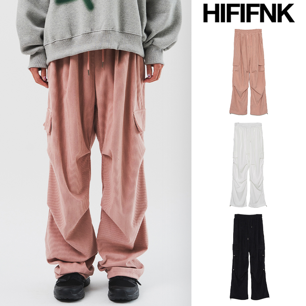 【HI FI FNK】Kurt Corduroy Parchute Pants