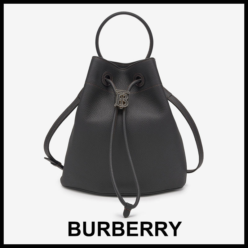 【 BURBERRY 】SMALL TB BUCKET BAG