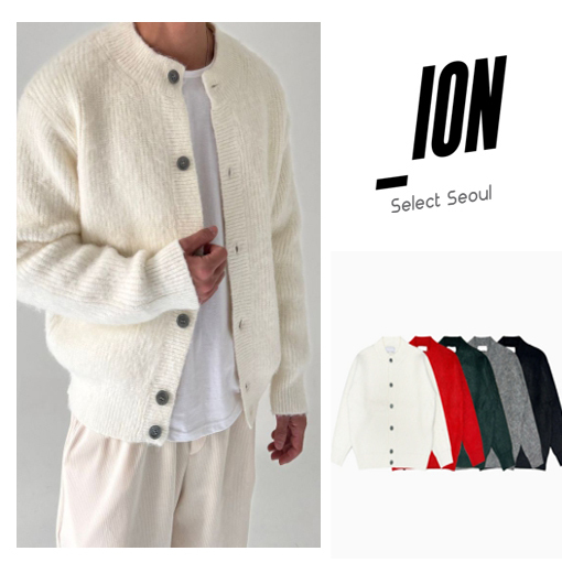 カーディガン IONSEOUL Heavy wool Cardigan JE049