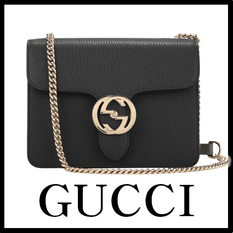 ☆送料・関税込☆GUCCI★インターロッキング G クロスバッグ★
