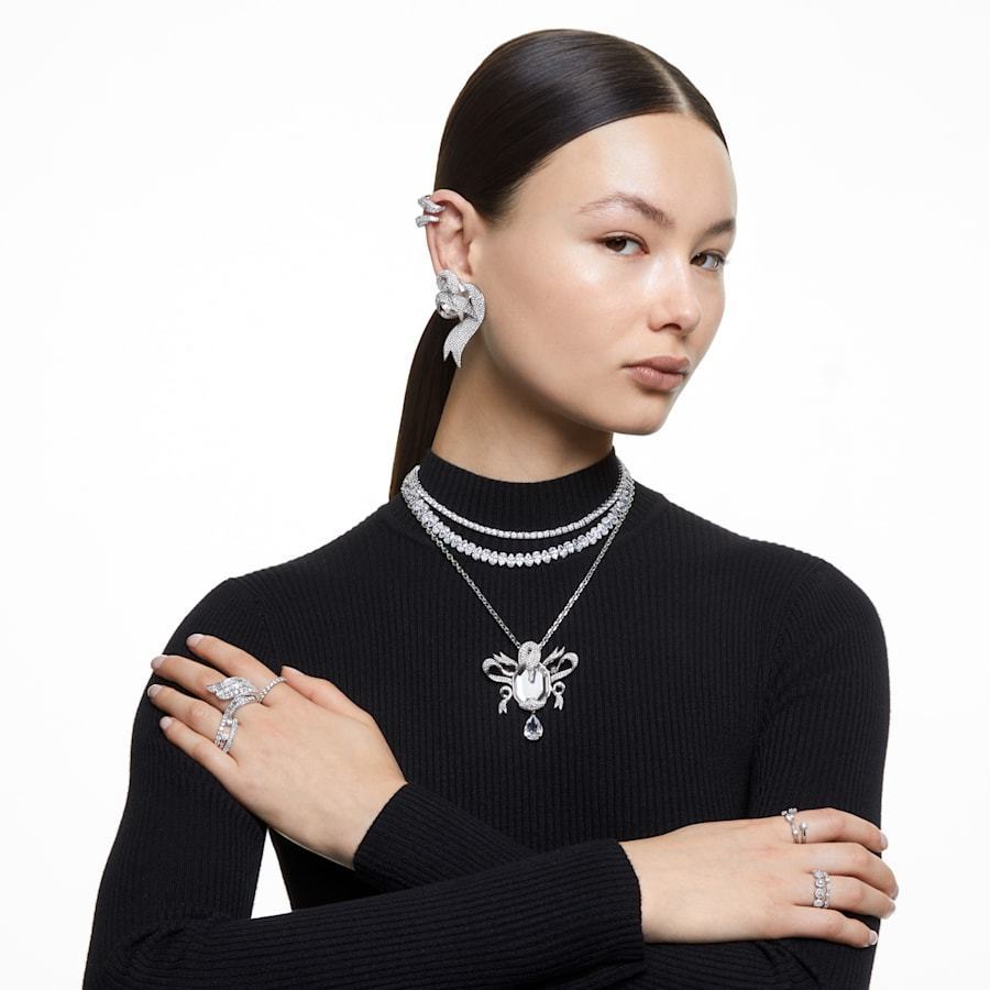 SWAROVSKIスワロフスキーMatrix Tennisネックレス追跡送料関税込