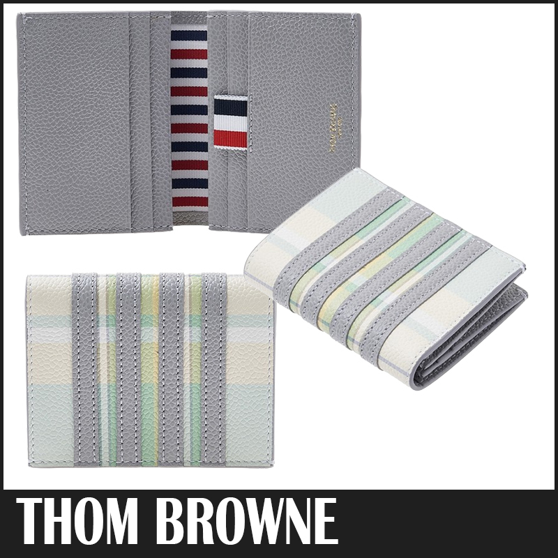 送料関税込☆THOM BROWNE 二つ折り カードホルダー カードケース
