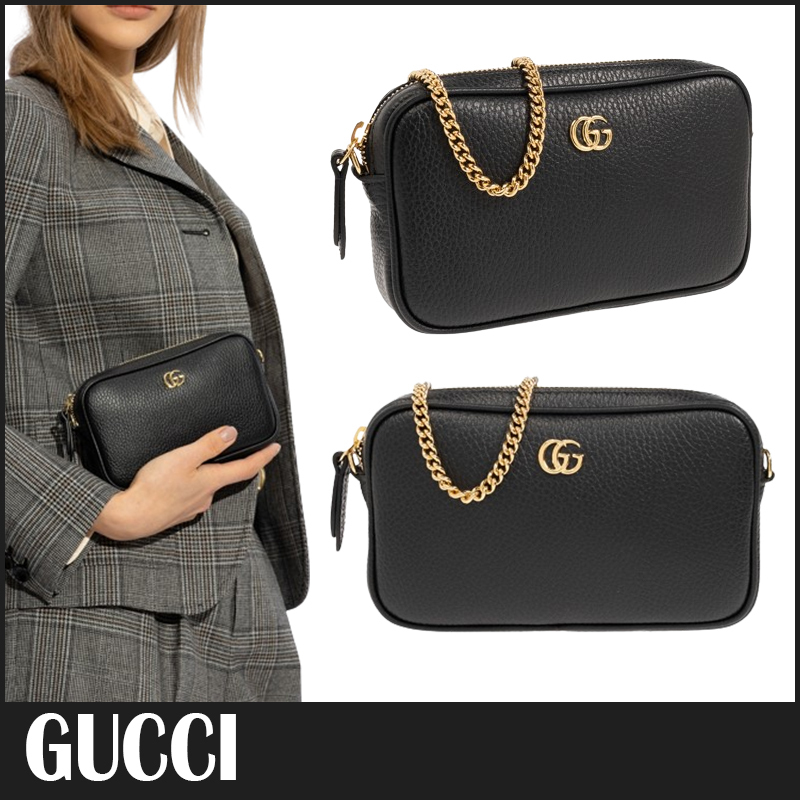 送料関税込☆GUCCI GGマーモント ミニ ショルダーバッグ☆超人気