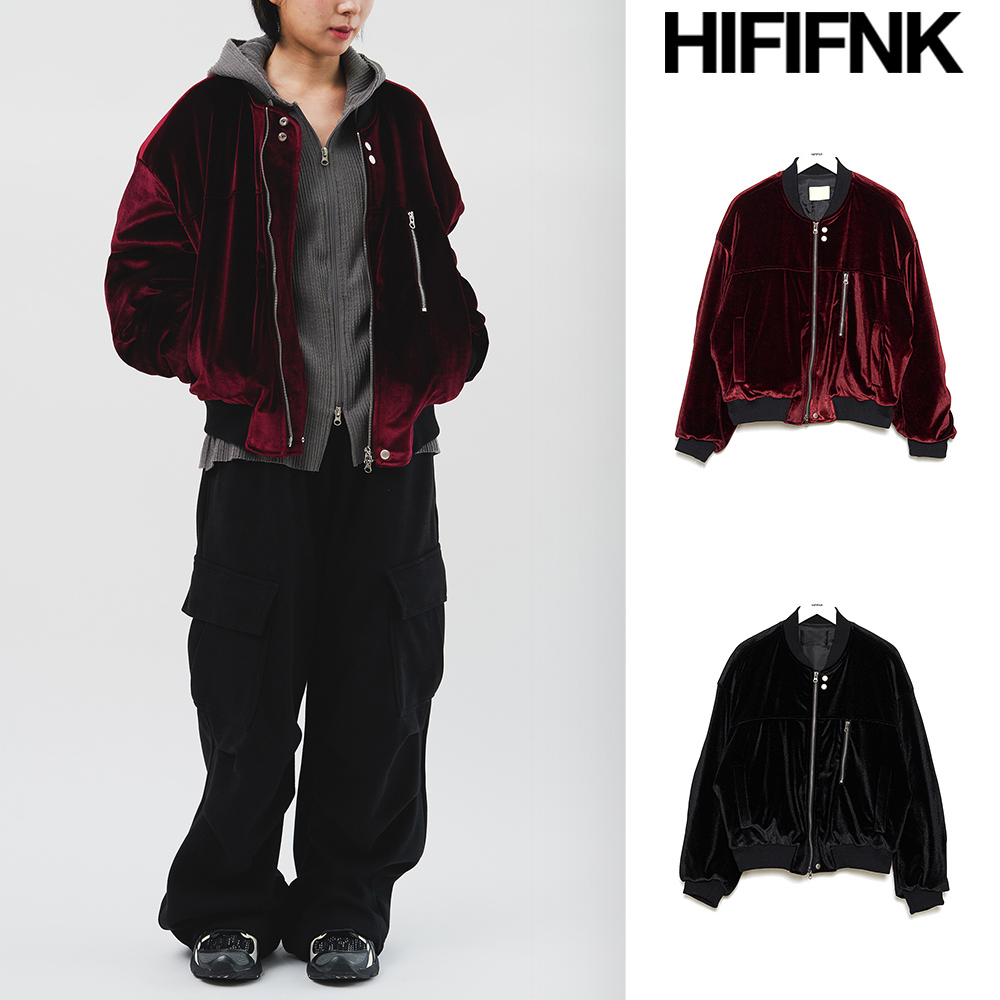 【HI FI FNK】Haze Velvet Flight Jumper