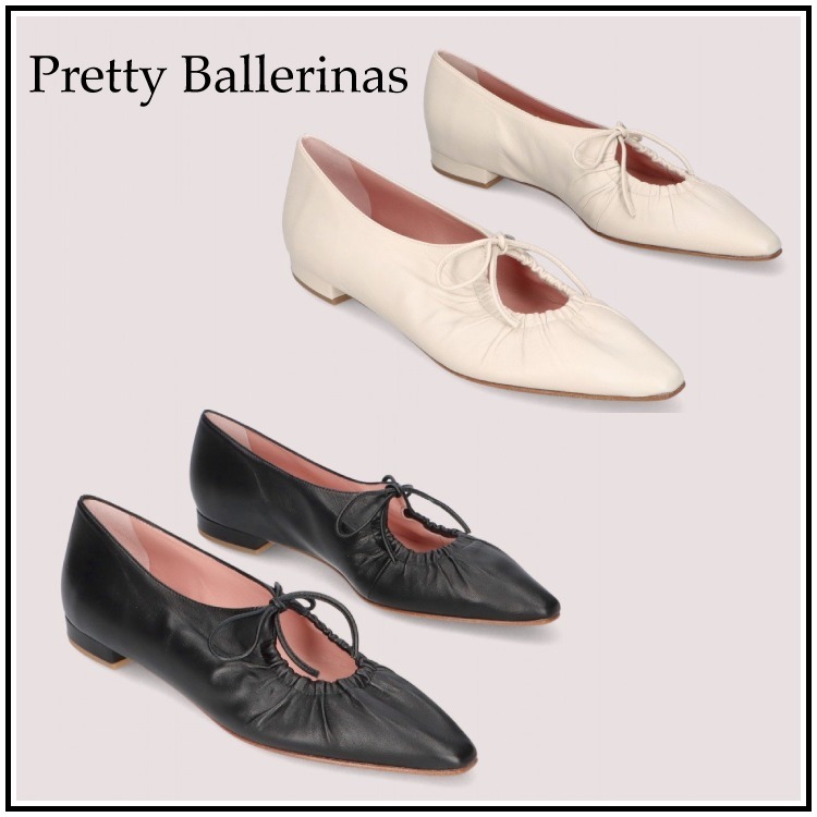 Pretty Ballerinas ポインテッドトゥ フラットシューズ39.5