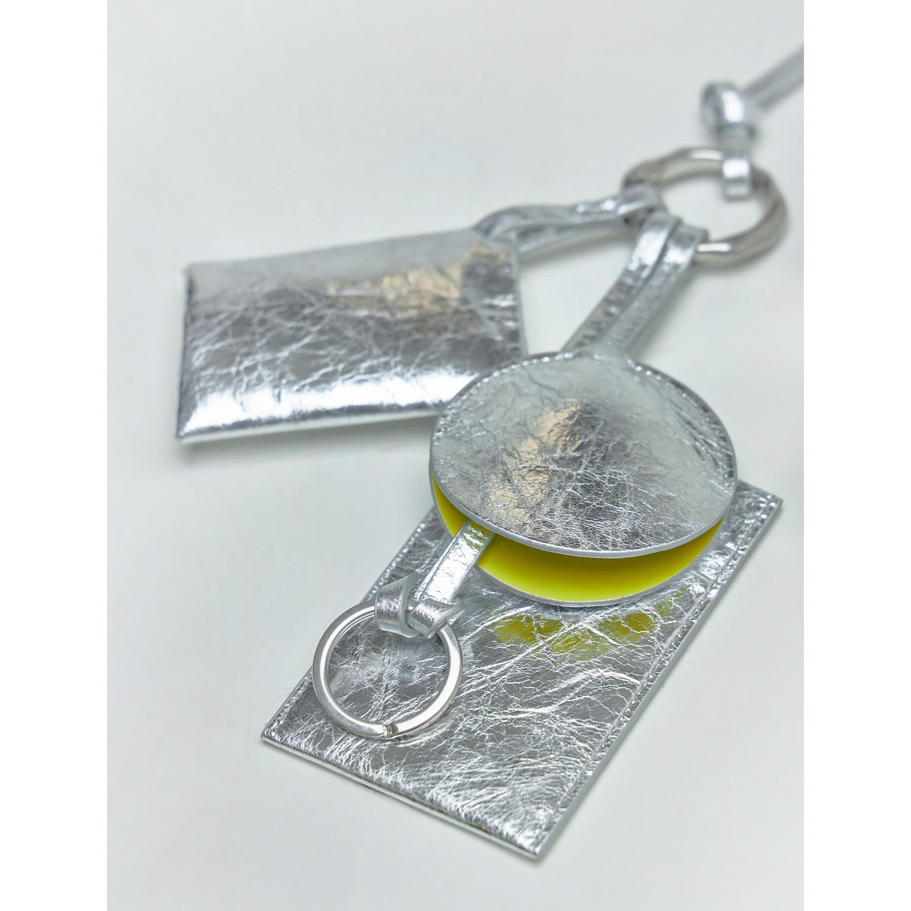 JIL SANDER】マルチポーチ ネックレス Silver 送料関税込 (Jil