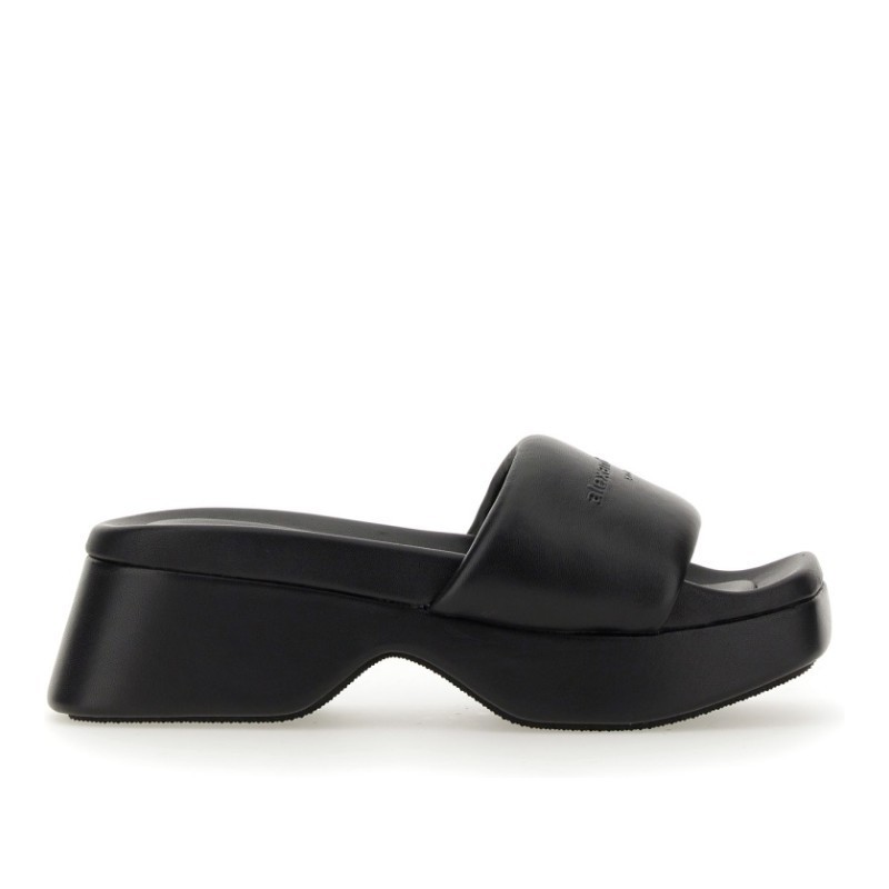 サンダル・ミュール Alexander Wang SS24 SANDAL WITH LOGO (30124S028_001)