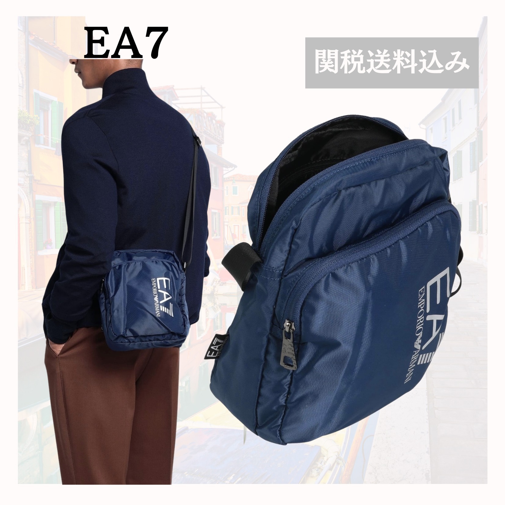 EA7 ◇ ロゴ ボディバッグ (EMPORIO ARMANI/ショルダーバッグ EA7 ◇ ロゴ ボディバッグ (EMPORIO ARMANI/ショルダーバッグ