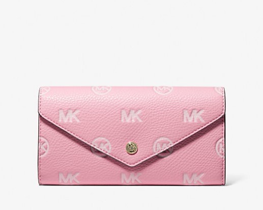 長財布 MICHAEL Michael Kors Jet Set Travel Large Embossed Wallet