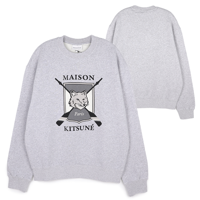 関税負担なしMAISON KITSUNEカレッジフォックススウェットシャツ