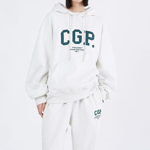 【Code graphy】★2024SS★アーチロゴ フードジャケット ☆23-24FW新作☆CODE GRAPHY☆CGP ARCH LOGO HOODIE (codegraphy