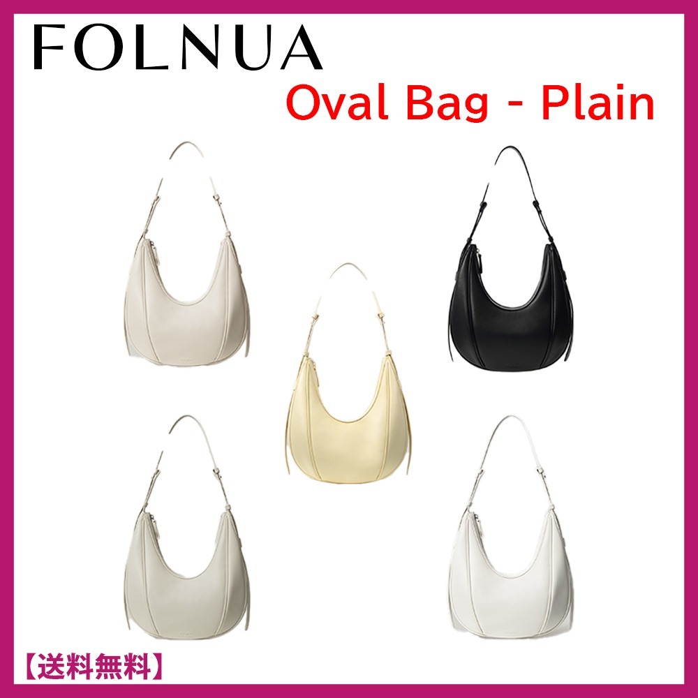 ★韓国★FOLNUAフォルニュア★OVAL BAG★オバル バック(5COLOR)
