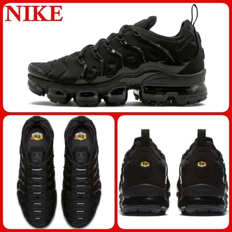 ★NIKE★Air VaporMax Plus 'Triple Black'/924453-004