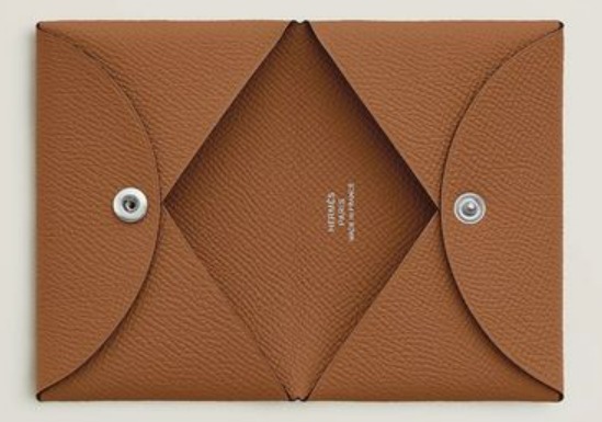 【シンプルで使いやすい☆】HERMES カードケース《Calvi》