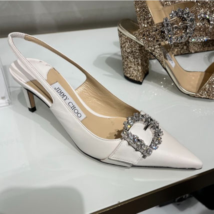 めっちゃかわJIMMY CHOO ベージュ スエード ミュール36 ジミーチュウ スエードパンプス（新品JIMMY CHOO ジミー チュウ