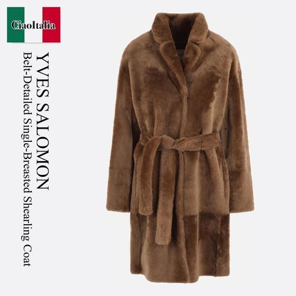 YVES SALOMON Cashmere & Fur Cashmere & Fur Coats