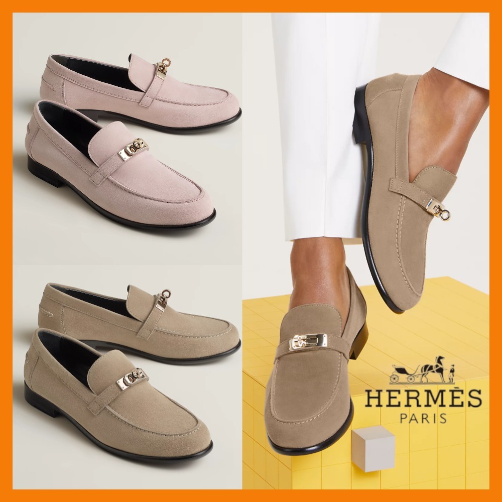 【コーデに合わせやすい◎】HERMES★《Destin》モカシン