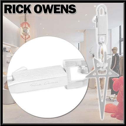 リックオウエンスRick Owens□20SSペンタグラムキーリング