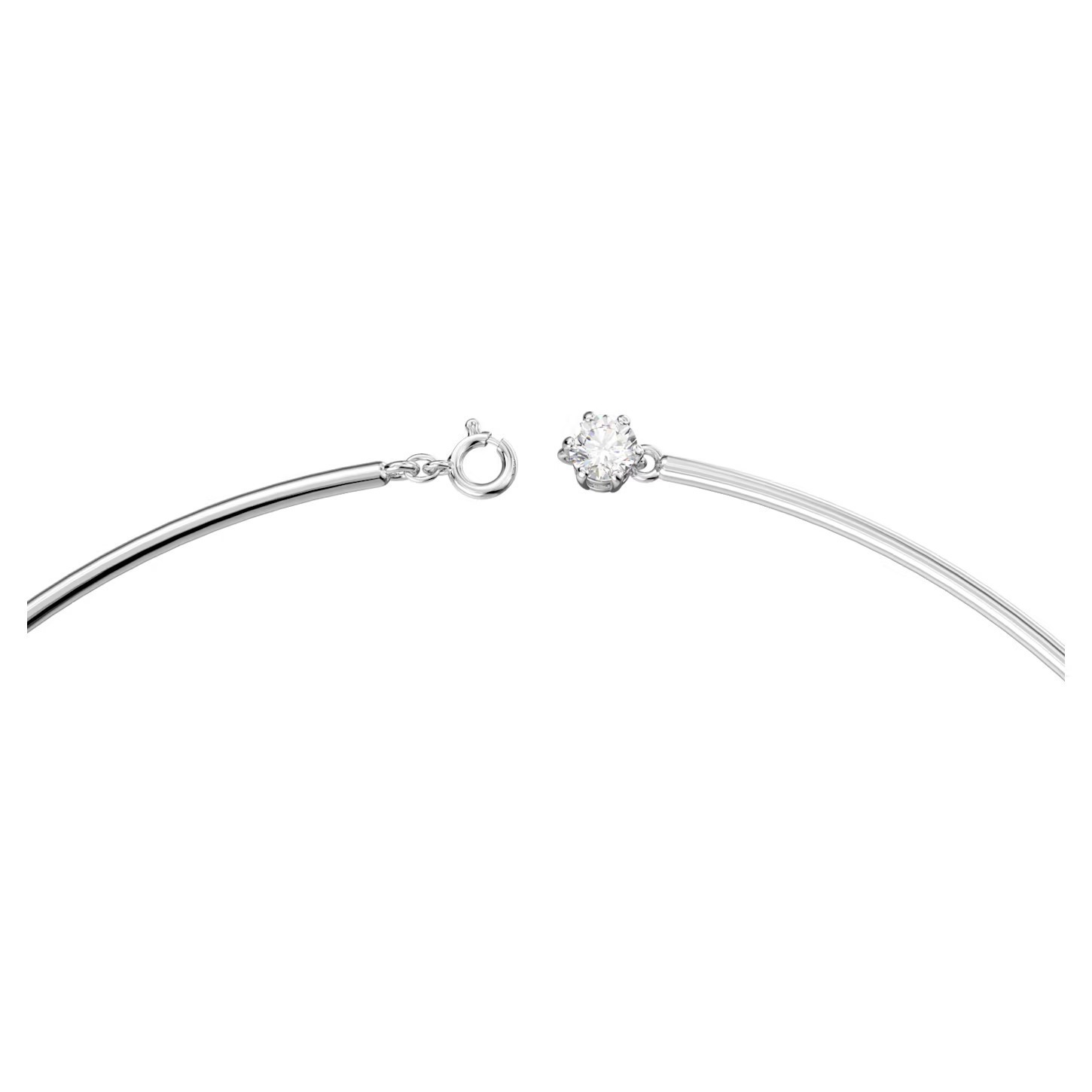 【SWAROVSKI】Constella ネックレス 5609710 5638699 Constella ネックレス, ラウンドカット, ホワイト, ロジウム