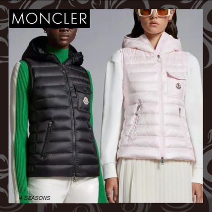 イエロー（黄色）系 MONCLER Glygos(モンクレール) ダウンベスト