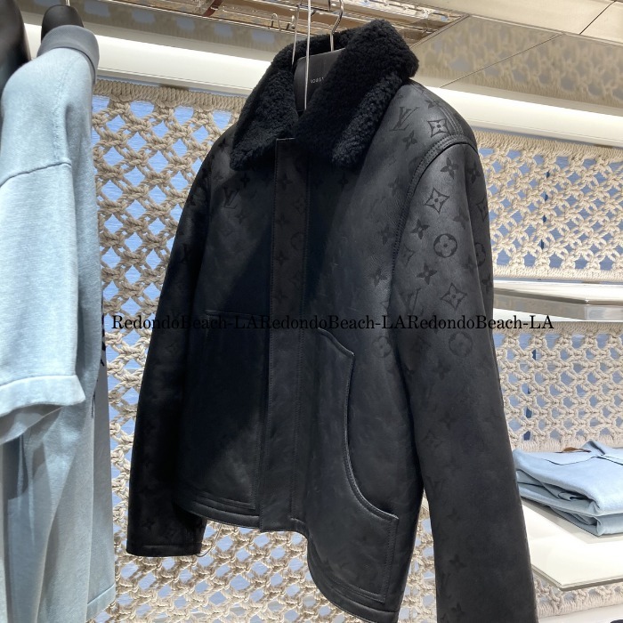 希少・海外限定品】☆LOUIS VUITTON☆レザージャケット (Louis
