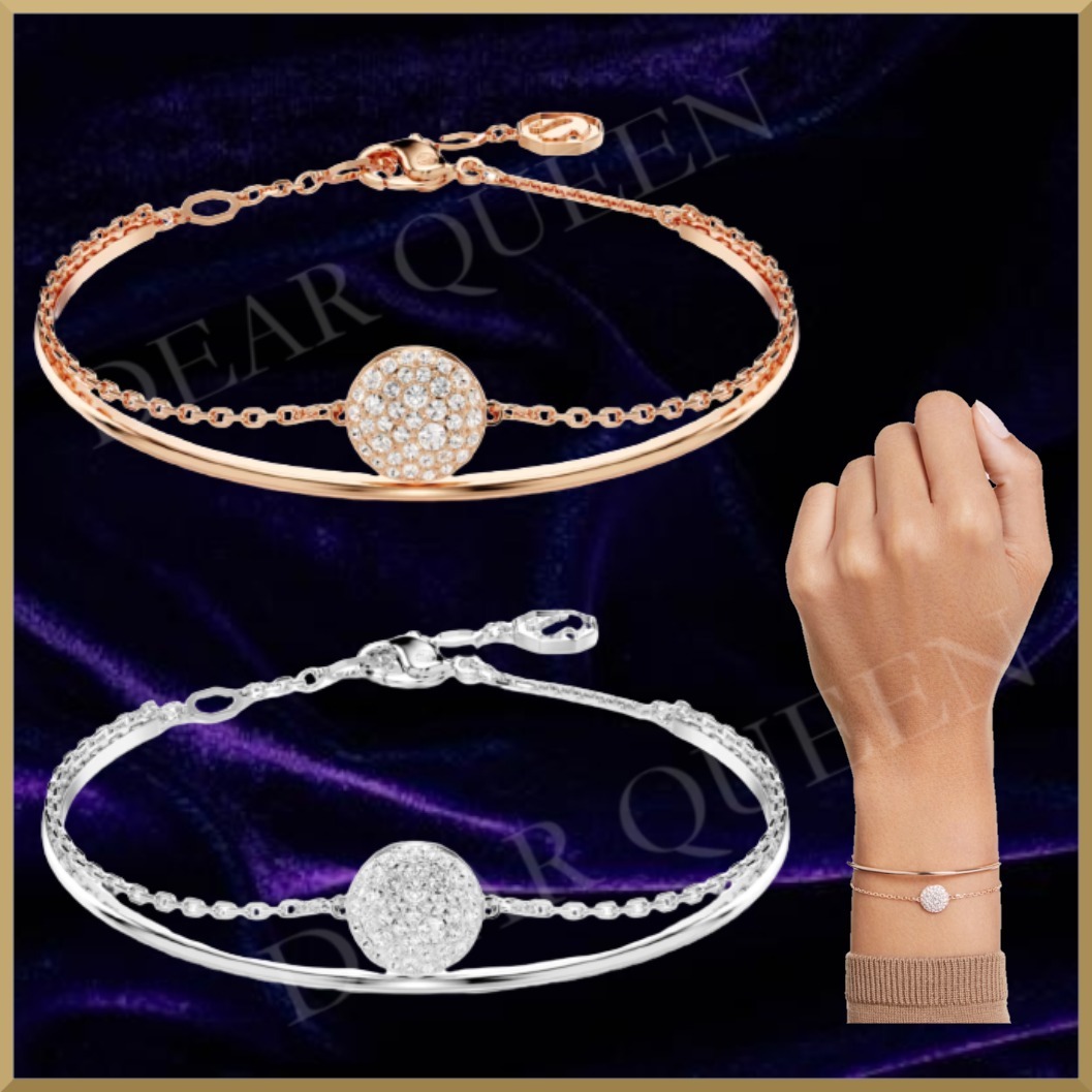 ★ピュアな煌めき【SWAROVSKI】バングル 2カラー Meteora