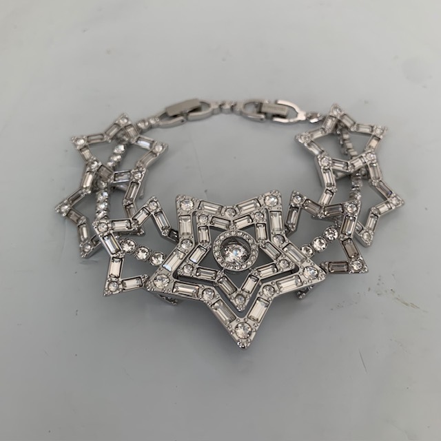 セール★SWAROVSKI★Stella 星 チェーンブレスレット スター セール☆SWAROVSKI☆Stella 星ブレスレット クリスタル ラージ