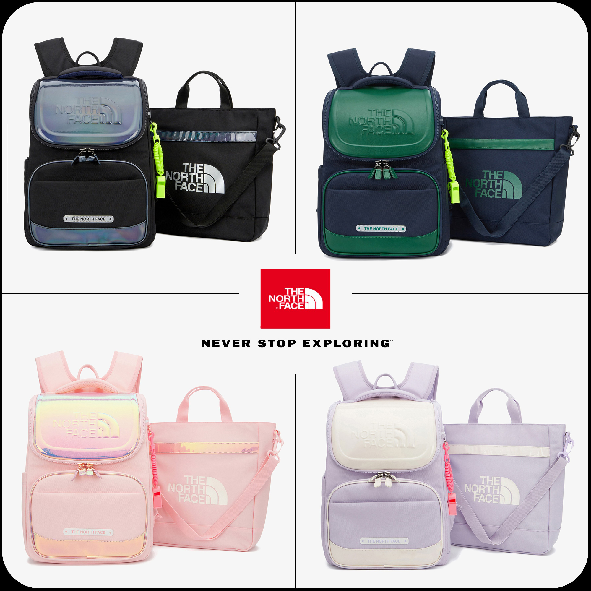 THE NORTH FACE [THE NORTH FACE]★KIDS DELIGHT SCH PACK (NM2DQ01S, NM2DQ01T,  NM2DQ01U, NM2DQ01R)