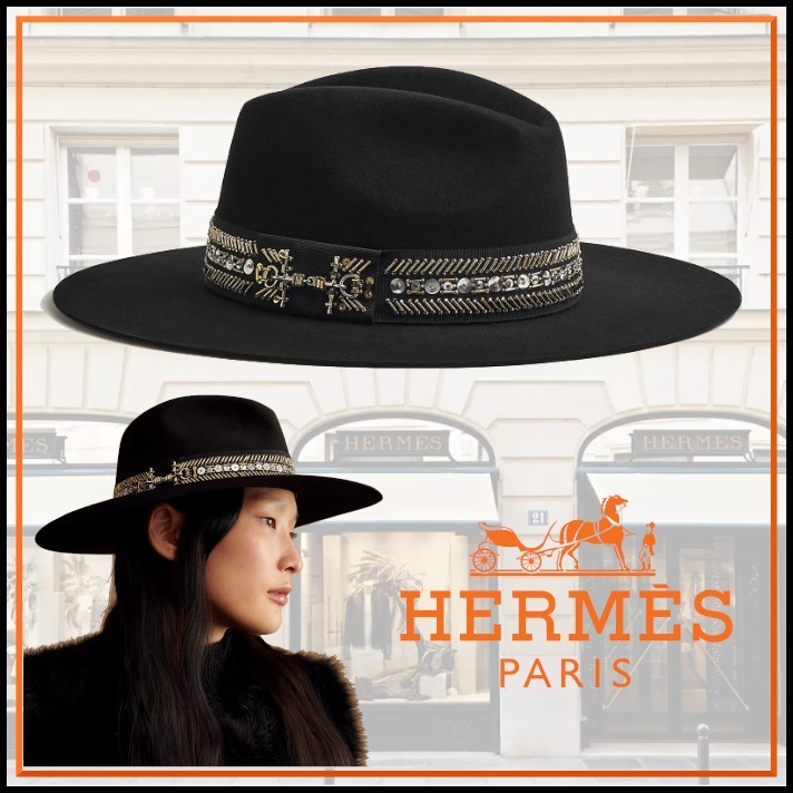 宝石の様な美しいビーズ刺繍に溜息HermesBarbara Harnaisハット