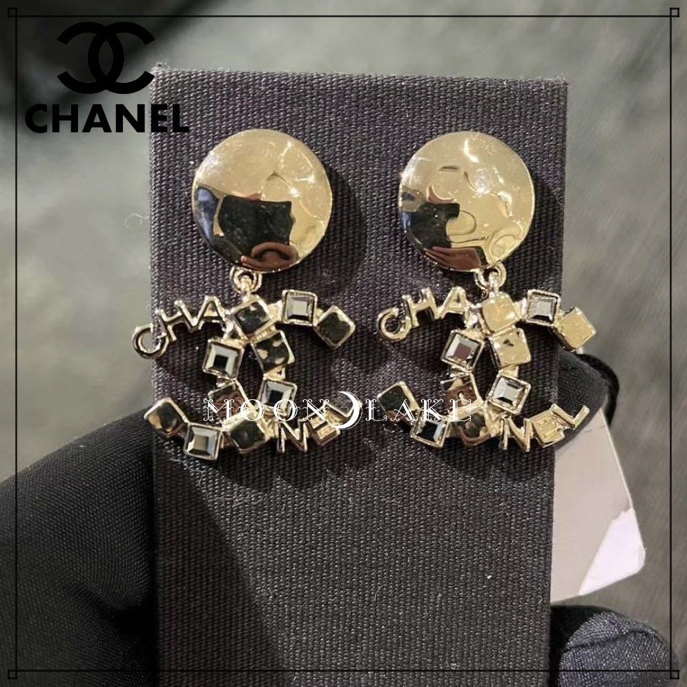 ≪24C★≫CHANEL ピアス ロゴ