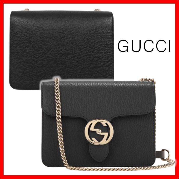☆韓国の人気☆【GUCCI】☆インターロッキング G クロスバッグ☆