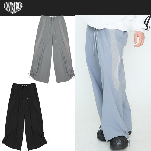★23-24FW新作★LUV IS TRUE★CH CURVED NYLON PANTS