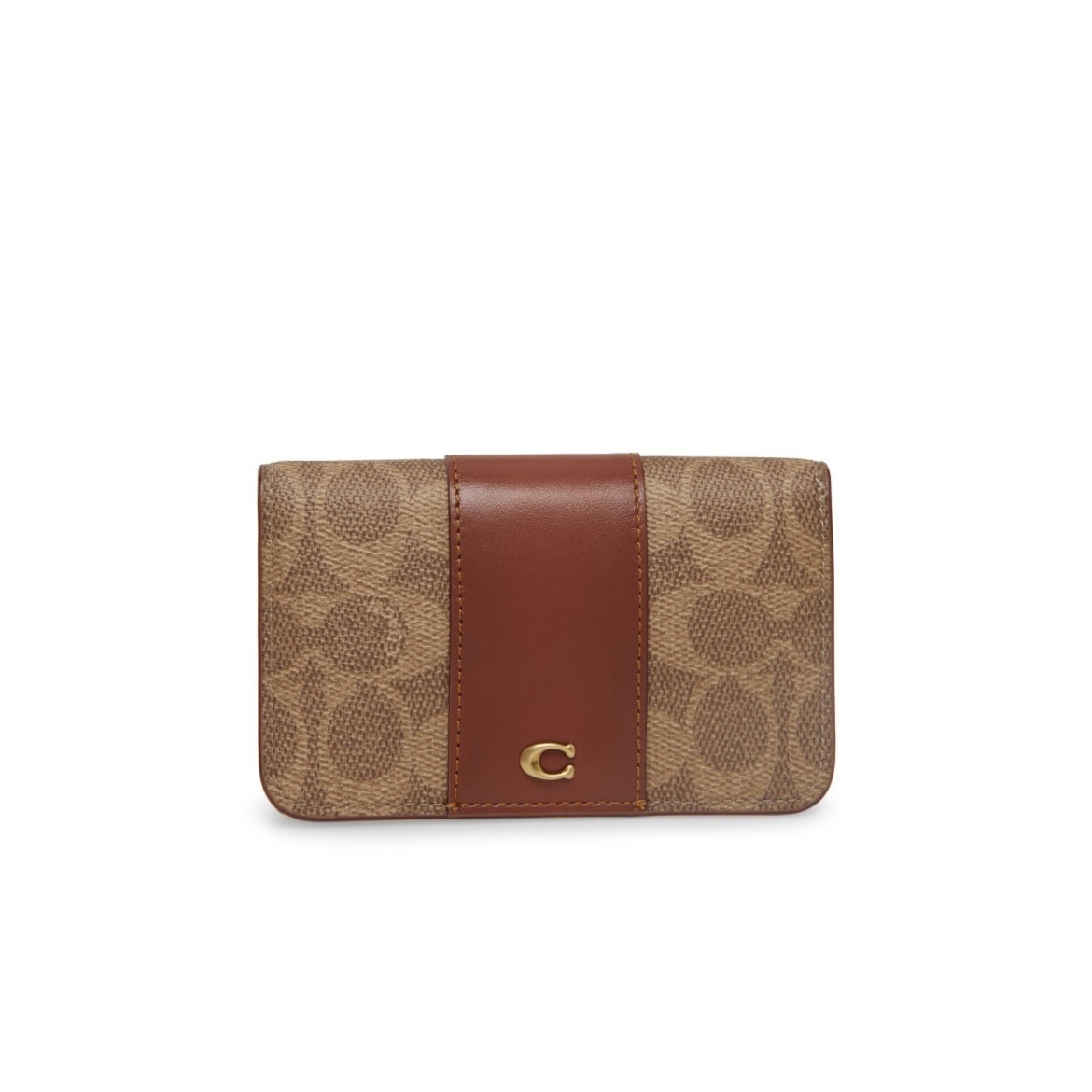 COACH】コーチ☆スリム カード ケース シグネチャーキャンバス