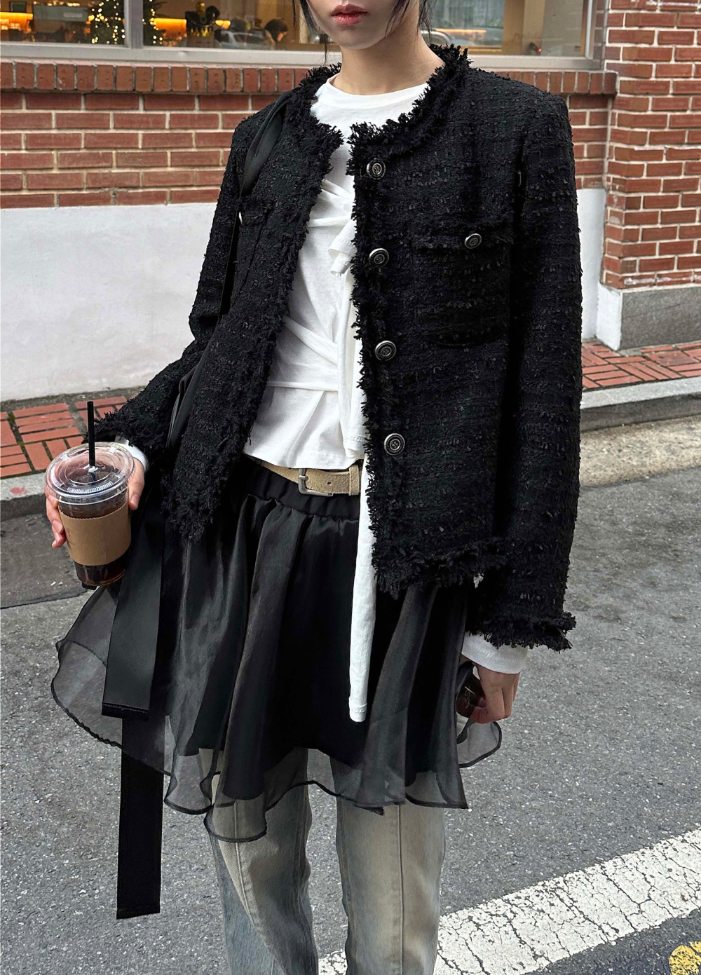 【WOOHWA】DAISY TWEED JK