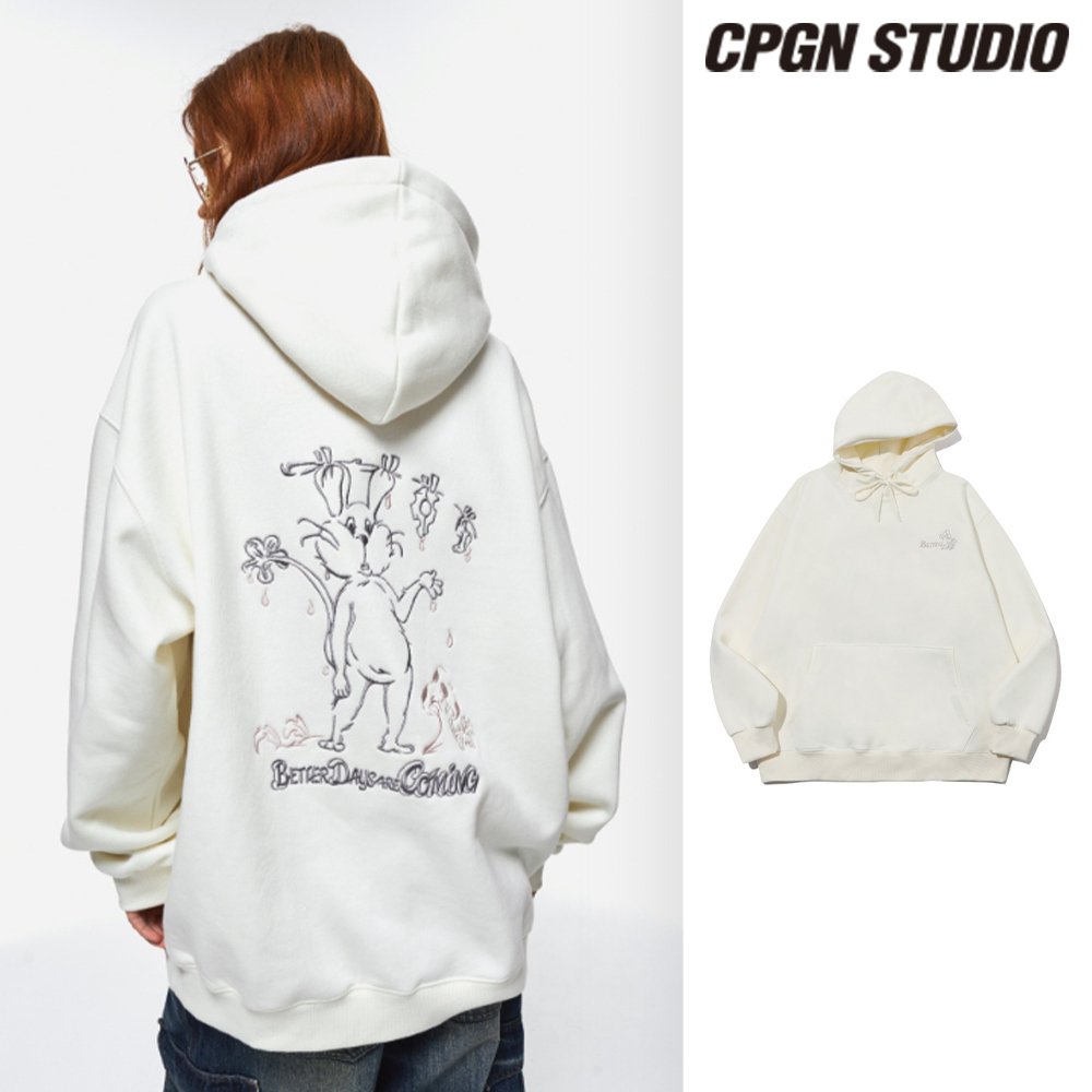 【CPGN STUDIO】23FW★ BETTER DAY Embroidered Hoodie