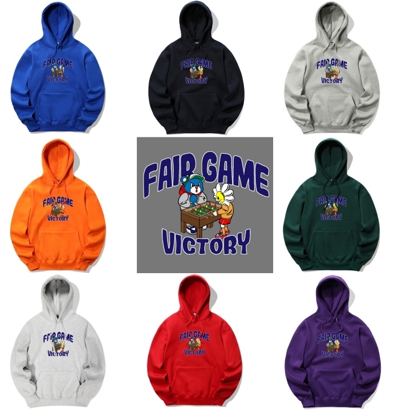 TRIPSHION FAIR GAME FRIENDS GRAPHICフーディー 9colors