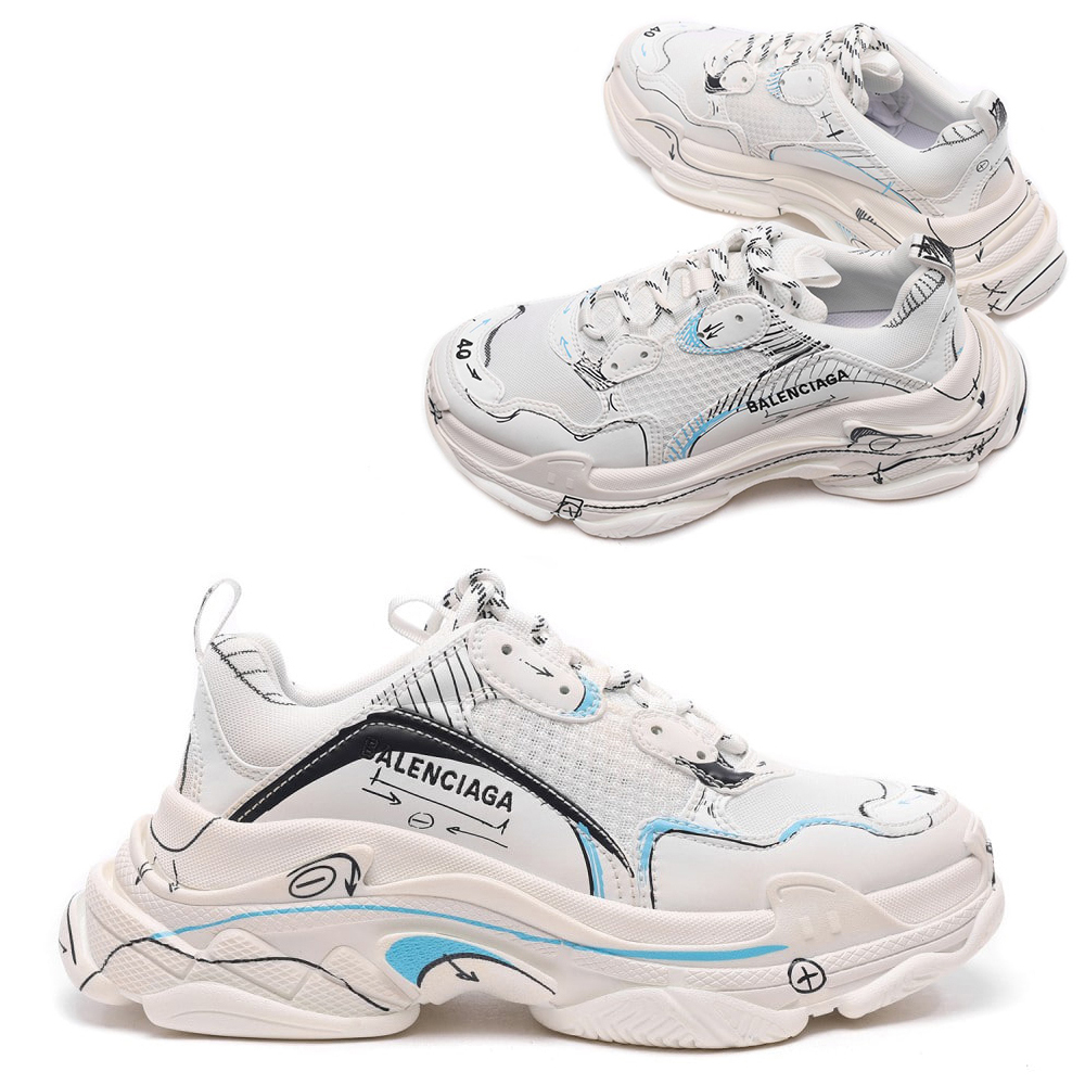 関税負担なし☆BALENCIAGAバレンシアガメンズTRIPLE Sスニーカー