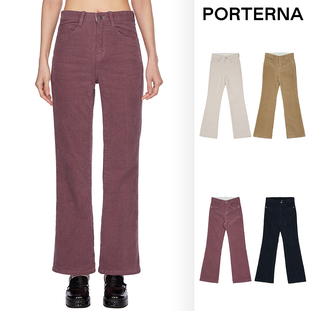 【PORTERNA】Withered Corduroy Trousers