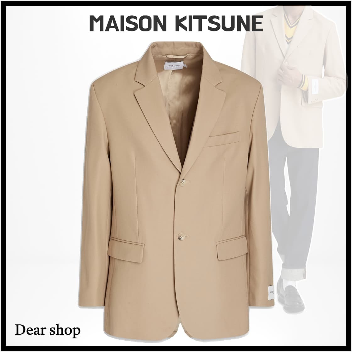 希少・完売品 MAISON KITSUNE メゾンキツネ シアサッカー