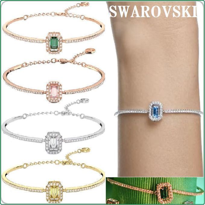 SWAROVSKI スワロフスキーMilleniaバングルブレス追跡送料関税込