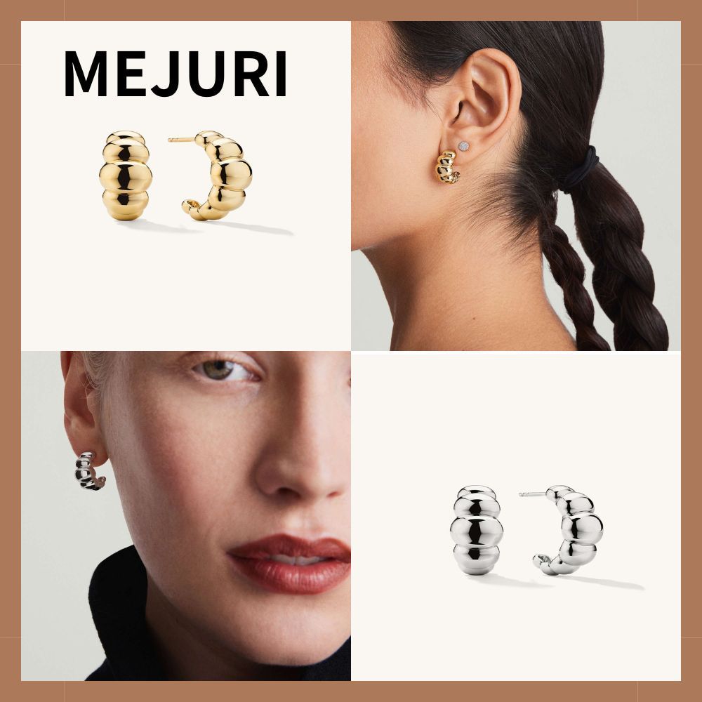 【MEJURI】Puffy Charlotte Hoops☆パフィーシャーロットフープ