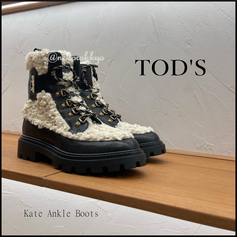TOD'S＊Kate Ankle Boots ブークレショートブーツ＊送料込