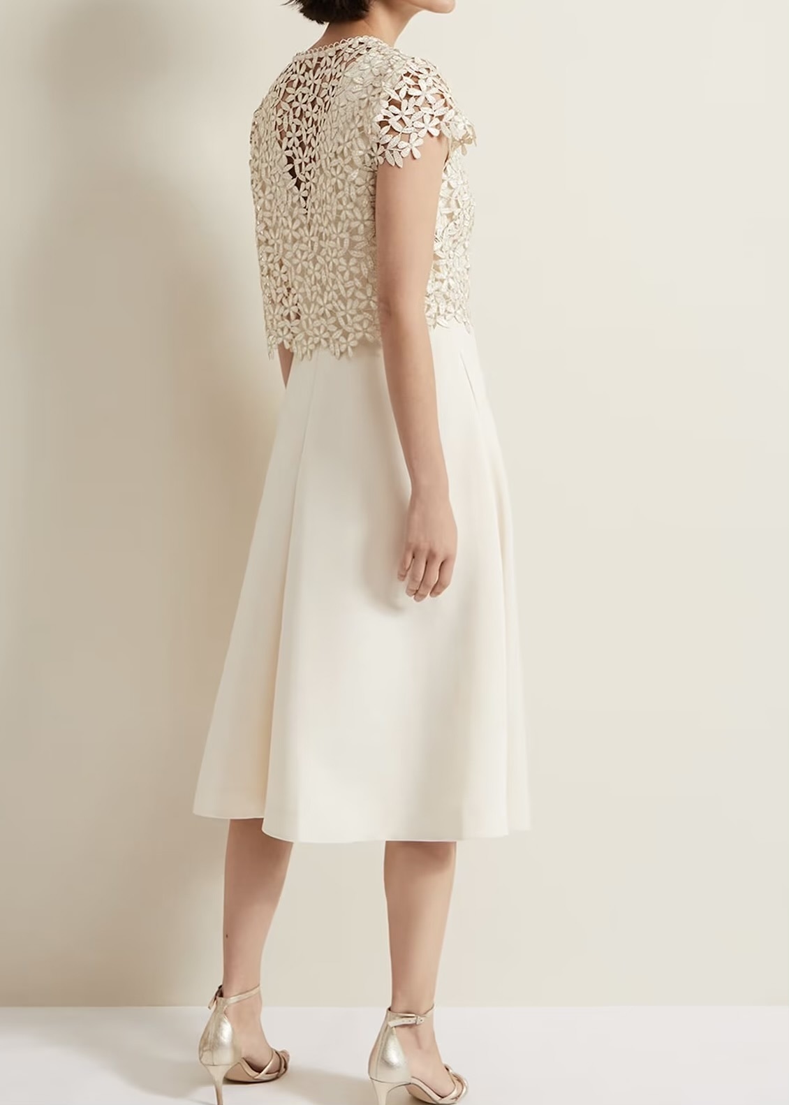 安心追跡付【Phase Eight】Maxine フィット＆フレアドレス Maxine Lace Fit And Flare Dress | Phase Eight ROW |