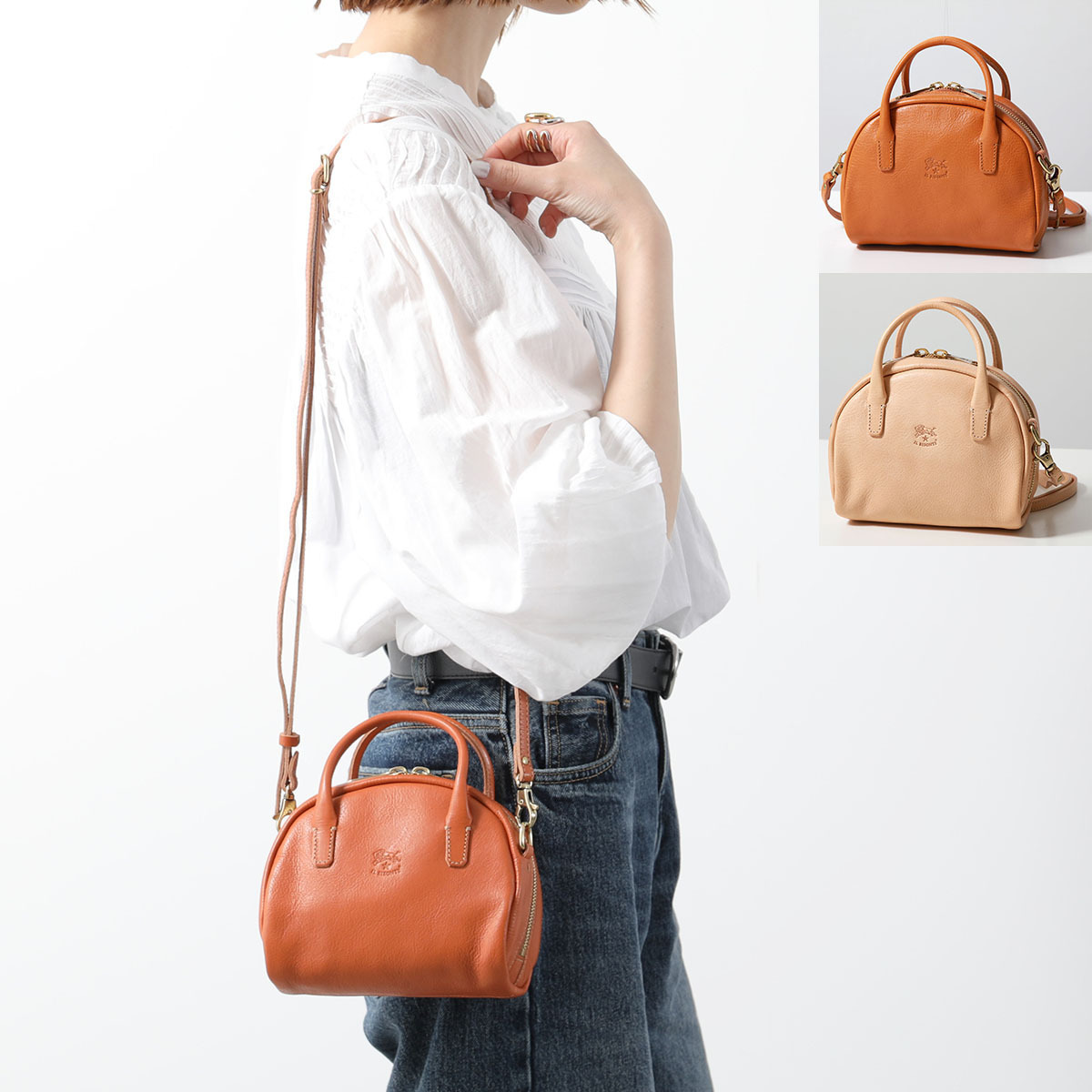IL BISONTE ショルダーバッグ BHA019 レザー