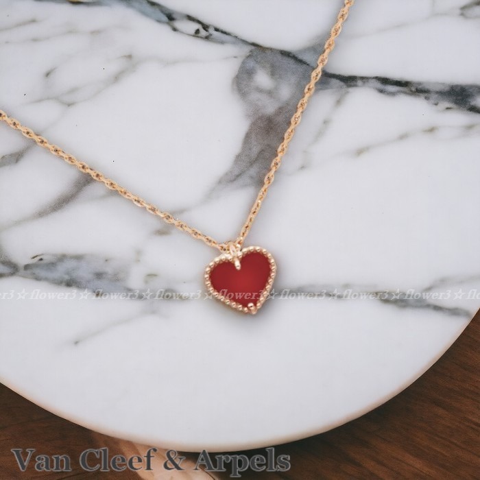 Van Cleef&Arpels カーネリアン ハート ペンダント ★すぐ届く