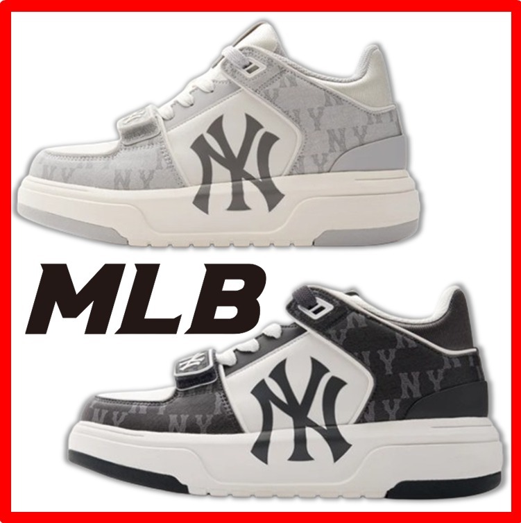 ☆韓国の人気☆【MLB】☆Chunky Liner Mid Deni.m☆